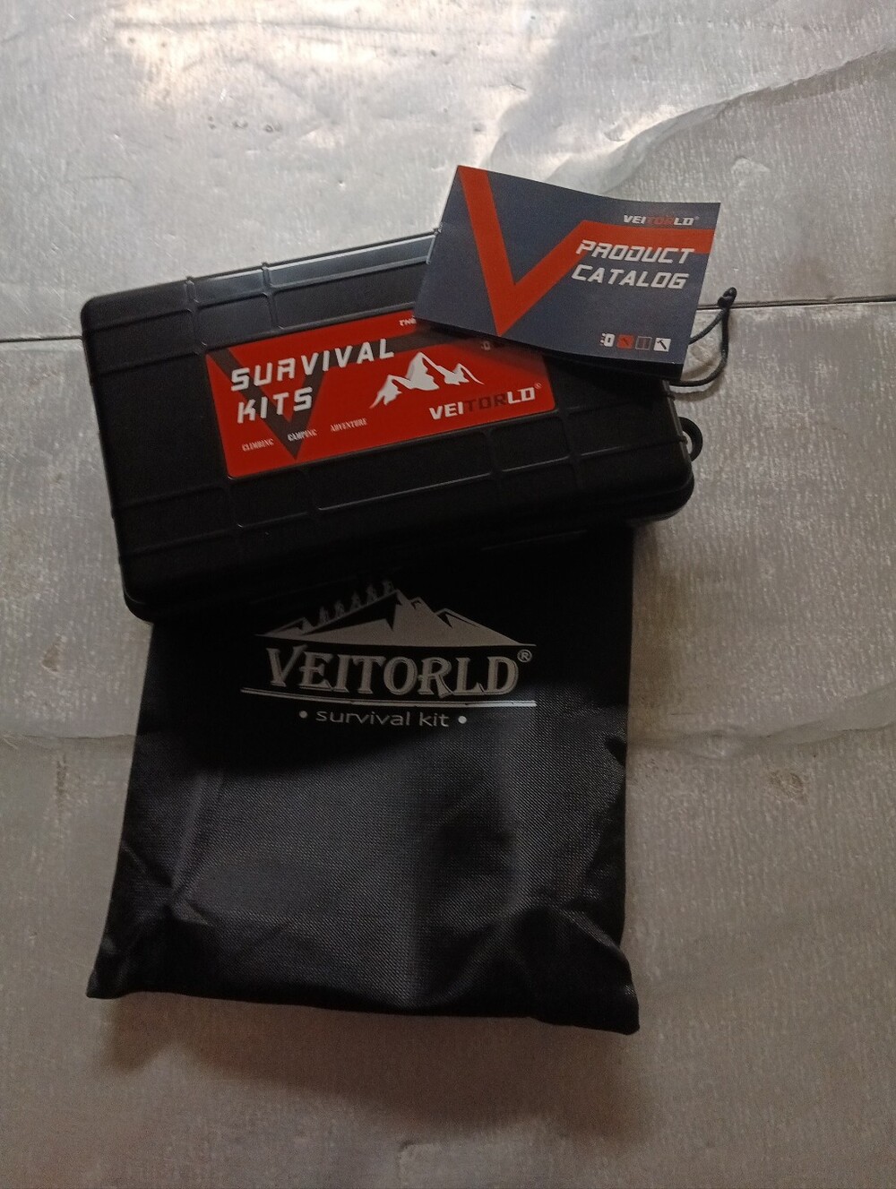 Veitorld 12 Piece Survival Kit NWT